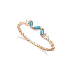 Load image into Gallery viewer, Turquoise Stacking Ring