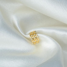 Load image into Gallery viewer, Athena Chunky Adjustable Ear Cuff with Cubic Zirconia
