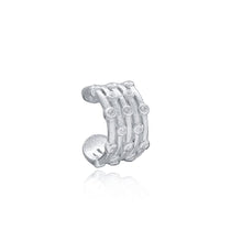 Load image into Gallery viewer, Athena Chunky Adjustable Ear Cuff with Cubic Zirconia