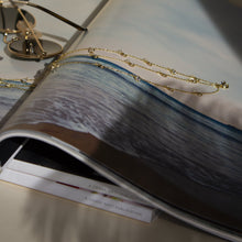 Load image into Gallery viewer, Evelyn Minimalistic Cubic Zirconia Layered Anklet Gold