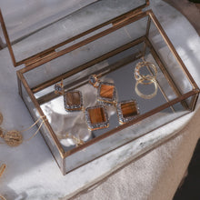 Load image into Gallery viewer, Manuka Tigers Eye Double Dangle