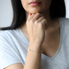 Load image into Gallery viewer, Skylar Evil Eye Bracelet with Hamsa Hand Gold