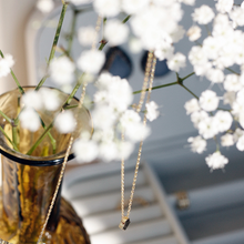 Load image into Gallery viewer, Victoriana Minimalist Hamsa Hand Necklace Gold