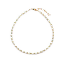 Load image into Gallery viewer, Lalita Pearl &amp; Zirconia Anklet Gold
