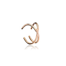 Load image into Gallery viewer, Lelani Minimalistic X Adjustable Ear Cuff
